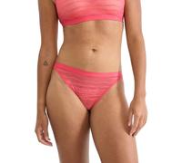 String SLOGGI "FREE Evolve", Damen, Gr. 2, flamingo, Single Jersey, Obermaterial: 65% Polyamid, 35% Elasthan, unifarben, körpernah, Unterhosen String, super weich, dehnfähig, Spitzendetails (21790729-