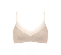 sloggi - Gefütterter BH - Grau S plus - sloggi Go Ribbed - Unterwäsche für Frauen