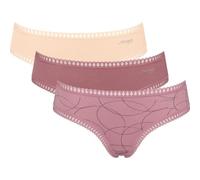 SLOGGI GO CRUSH HIPSTER C3P Damen Slip, beige, größe XL