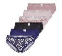 Sloggi - GO Crush - Mini Slip - 6er Pack (XS Rosa/Blau/Schwarz)
