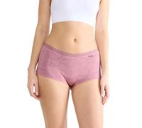Sloggi Short Slip GO Crush – 3er-Pack, 95% Baumwolle/5% Elasthan, mit Spitze – Damen Rosa XXL