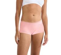 Sloggi Damen-Pantys 3er-Pack – GO Crush Short C3P – Stretch-Baumwolle – Rosa/Weiß 2XL