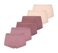 Sloggi - GO Crush - Short Slip - 6er Pack (XXL Beige/rosa)