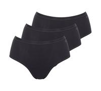Sloggi Midi Slip Damen Schwarz Größe S