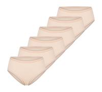 Sloggi - GO Daily Cotton Damen Midi Slip - 3er Pack, Hoher Baumwollanteil, Taillenband mit Glanzeffekt, Moderne Passform