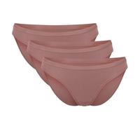 Sloggi Damen Mini Slip GO Daily Cotton – 3er-Pack – Cacao – Größe S