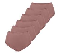 Sloggi - GO Daily Cotton - High Waist Panty - 6er Pack (XL Cacao)