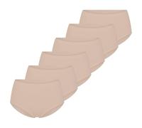 Sloggi - GO Daily Cotton - High Waist Panty - 6er Pack (XXL New beige)