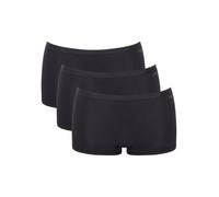 Sloggi GO Daily Cotton Short Slips (3er Pack), Schwarz , M