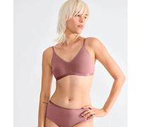 Sloggi Soft-BH GO Daily Cotton – 82% Baumwolle, 18% Elasthan – Rose Brown XL