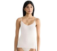 Sloggi Top mit abgerundetem V-Ausschnitt in Offwhite, Größe S