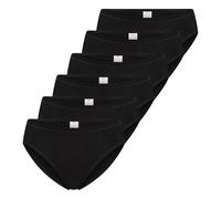 Sloggi - GO Daily Cotton - Tai Slip - 6er Pack (XS Schwarz)