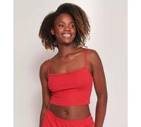Sloggi Damen sloggi GO Ribbed Crop top, CAMPARI, L
