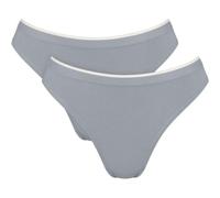 SLOGGI GO SENSE HIGH LEG 2P Damen-Slip, grau, größe S