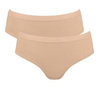 Hipster SLOGGI "GO Sense", Damen, Gr. XXL, peanut butter, Single Jersey, Obermaterial: 88% Modal, 12% Elasthan, körpernah, Unterhosen, superweicher Modalmix, flache Kanten, elastisch, nahtlos (7763891