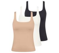 Sloggi - GO Sense - Unterhemd/Top - 3er Pack (M Mehrfarbig)