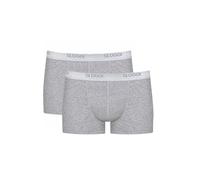Sloggi Herren Basic Shorts Multipack 2P Boxershorts 94% Baumwolle Unterteile Herren Unterwäsche, GRAU, S