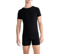 sloggi Herren T-Shirt, 2er Pack - GO ABC 2.0 O-Neck 2P, Rundhals, Unterhemd, schwarz, M Schwarz