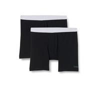 Sloggi 2P Men GO ABC 2 0 Shorts Schwarz Baumwolle Medium Herren