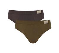 Sloggi Herren GO Natural Brief C2P, Brown - Dark Combination, S