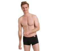 Hipster SLOGGI "Men GO Natural", Herren, Gr. XL, schwarz, Single Jersey, Obermaterial: 95% Baumwolle, 5% Elasthan, clean, unifarben, eng, Unterhosen, Lässig, bequeme Basics, Baumwollmix, Soft-Bund, el