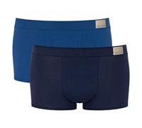 Sloggi Herren Hipster, 2er Pack - GO Natural Hipster C2P, Boxershorts, Cotton Stretch S Blau
