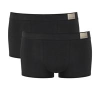 Sloggi Herren Hipster, 2er Pack - GO Natural Hipster C2P, Boxershorts, Cotton Stretch Schwarz S