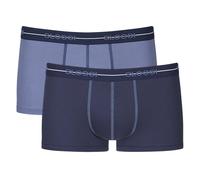 Sloggi Herren Hipster 2er Pack - Start Hipster C2P box, Boxershort, Baumwolle Dunkelblau/Blau 2XL