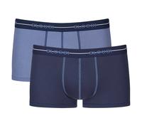 Sloggi Herren Hipster 2er Pack - Start Hipster C2P box, Boxershort, Baumwolle M Blau