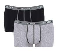 Sloggi Herren Hipster 2er Pack - Start Hipster C2P box, Boxershort, Baumwolle M Mehrfarbig