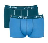 Sloggi Herren Hipster 2er Pack - Start Hipster C2P box, Boxershort, Baumwolle XXL Blau