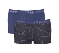 Sloggi 2P For Men Start Hip Schwarz/Blau Baumwolle Medium Herren