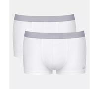 Sloggi Herren Hipster GO ABC 2.0, 2er-Pack, Bio-Baumwolle, Weiß, XL