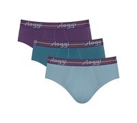 Sloggi 3P Men Start Midi C3P Mixed Baumwolle Small Herren