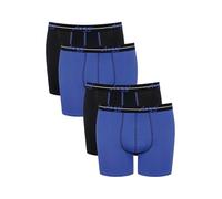 Sloggi Herren Retro Pants 4-Pack Start Short Unterwäsche Boxershorts Stretch bequem passformstabil bewegungsfreiheit Alltag