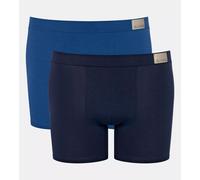Sloggi 2P Men GO Natural Short Blau Baumwolle Small Herren