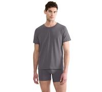SLG Regular Fit T-Shirt mit Rundhalsausschnitt in Hellgrau, Größe M