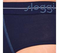 Sloggi Herren Slips 4er Pack - Start midi C4P box, Baumwolle M Blau