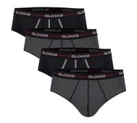 Sloggi Herren Slips 4er Pack - Start midi C4P box, Baumwolle M Mehrfarbig