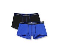 Sloggi Herren Hipster 2er Pack - Start Hipster C2P box, Boxershort, Baumwolle Schwarz/Blau XL