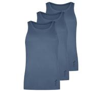 Sloggi Herren Tanktop 3er Pack - SLG Base Soft Slim Fit Unterhemd mit atmungsaktiver Piqué-Struktur, effektiver Feuchtigkeitsregulierung und modernem Design - Weich, bequem und vielseitig