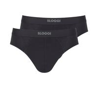 Sloggi Herren Unterhose Men Ever Ease Brief, 2-Pack, XXL, Schwarz