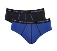 Sloggi Herrenunterhose Start Midi – 2er-Pack, Baumwolle, mehrfarbig
