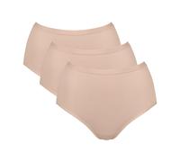 sloggi - Hochgeschnittener Miederslip - Beige M - sloggi Go Daily Cotton - Unterwäsche für Frauen