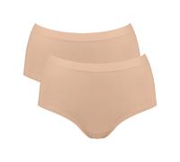 sloggi - Hochgeschnittener Miederslip - Beige XL - sloggi Go Sense - Unterwäsche für Frauen