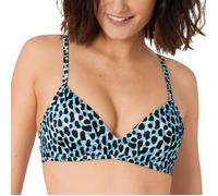 Sloggi Koh Tachai Padded Bikini Bralette Schwarz/Blau Large Damen