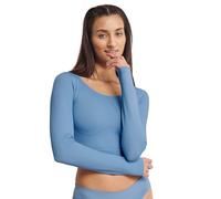 Sloggi Longsleeve in Hellblau - Größe S | Damen Tops
