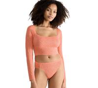 Sloggi Longsleeve ''Zero Feel'' in Apricot - Größe L | Damen Tops