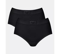 Sloggi Damen Double Comfort Maxi 2P, Black, 44