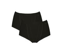 Sloggi Damen Control Maxi 2p Slip, Schwarz, 20 EU